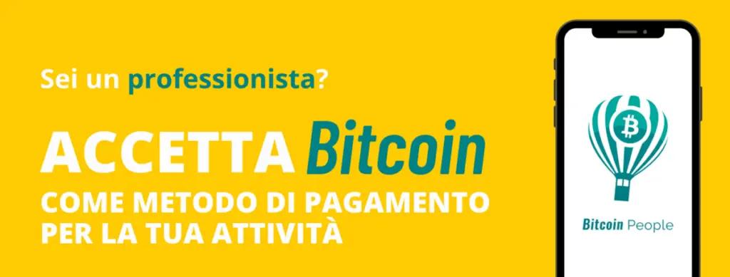 accettare pagamenti in bitcoin